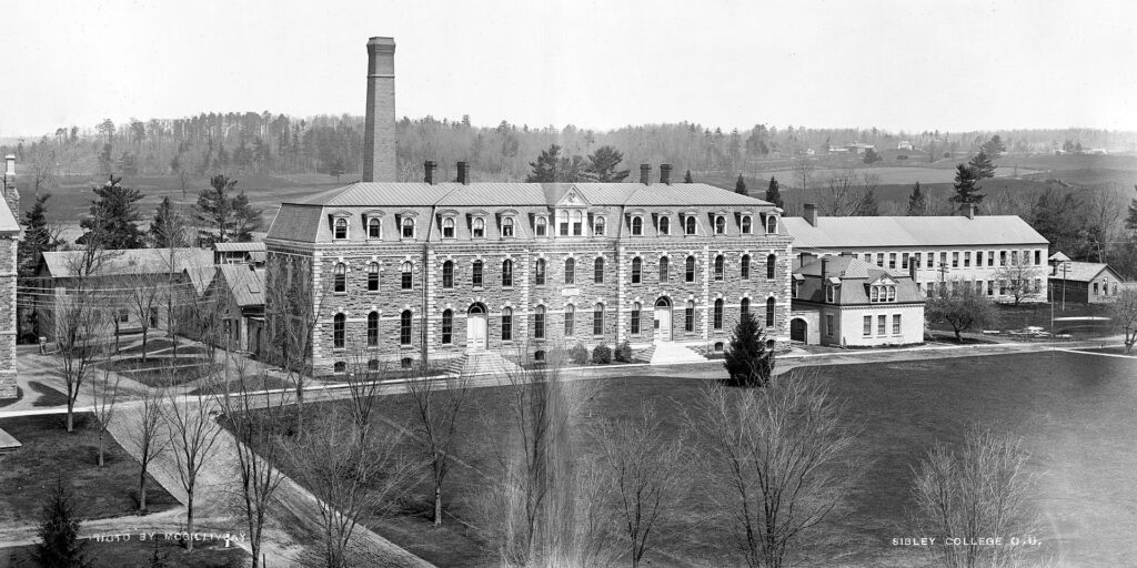 Sibley College in late 1800s