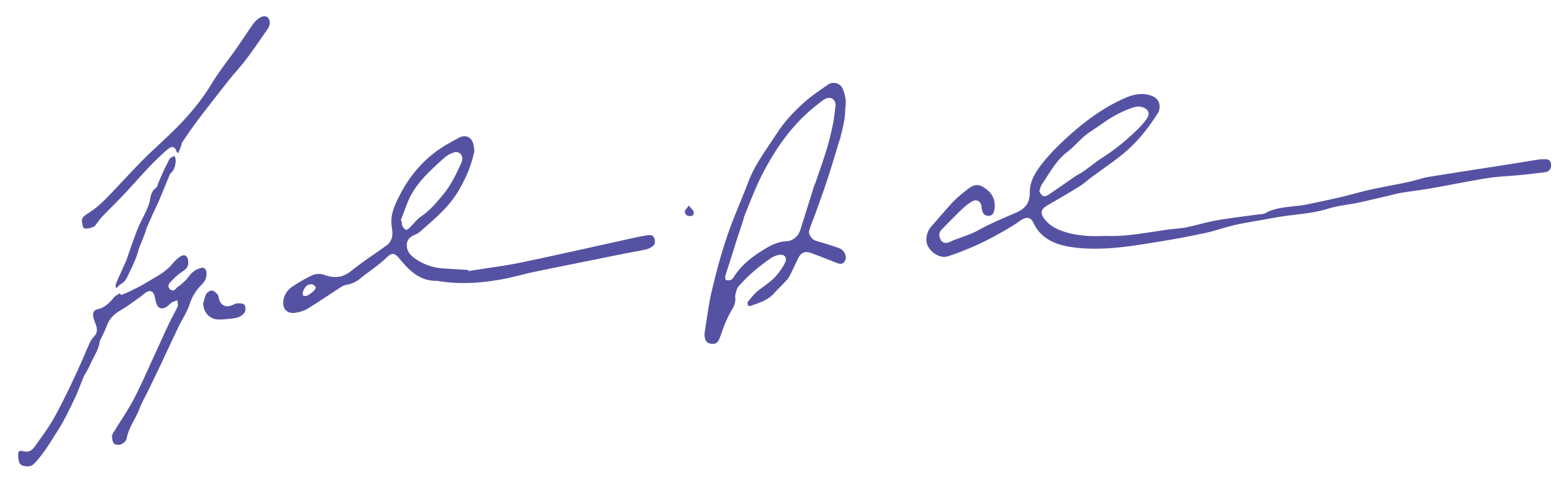 Lynden Archer's signature